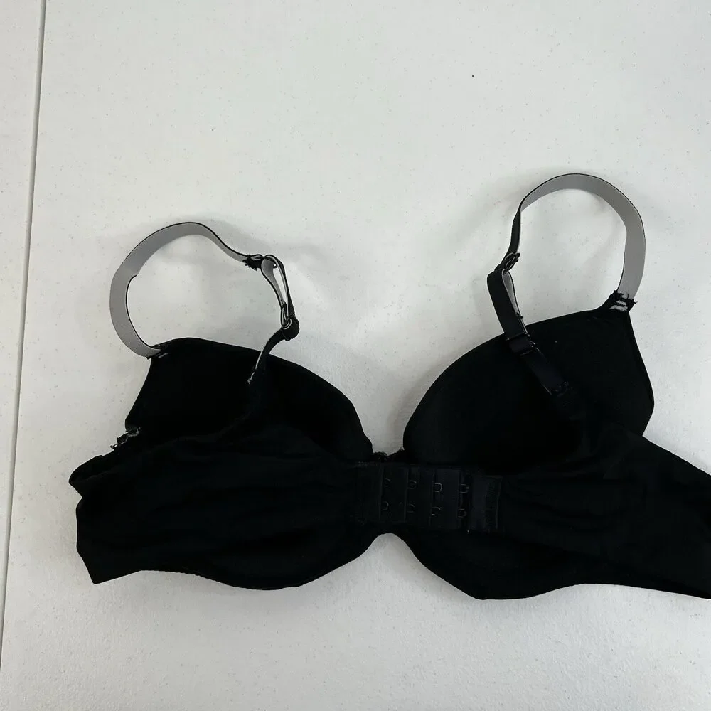 Kindly Yours Sz 36A T-Shirt Bra Sustainable Tailored Black Full Coverage Women’s